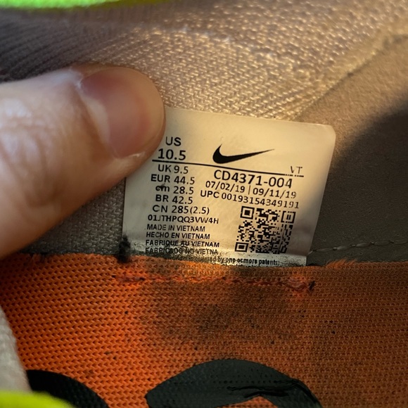 Nike React Infinity Run FK Platinum Running Shoes - Picture 9 of 9